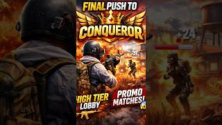 Last Promotional Matches for Conqueror 😱 Intense BGMI Endgame
