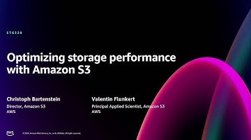 AWS re:Invent 2024 - Optimizing storage performance with Amazon S3 (STG328)