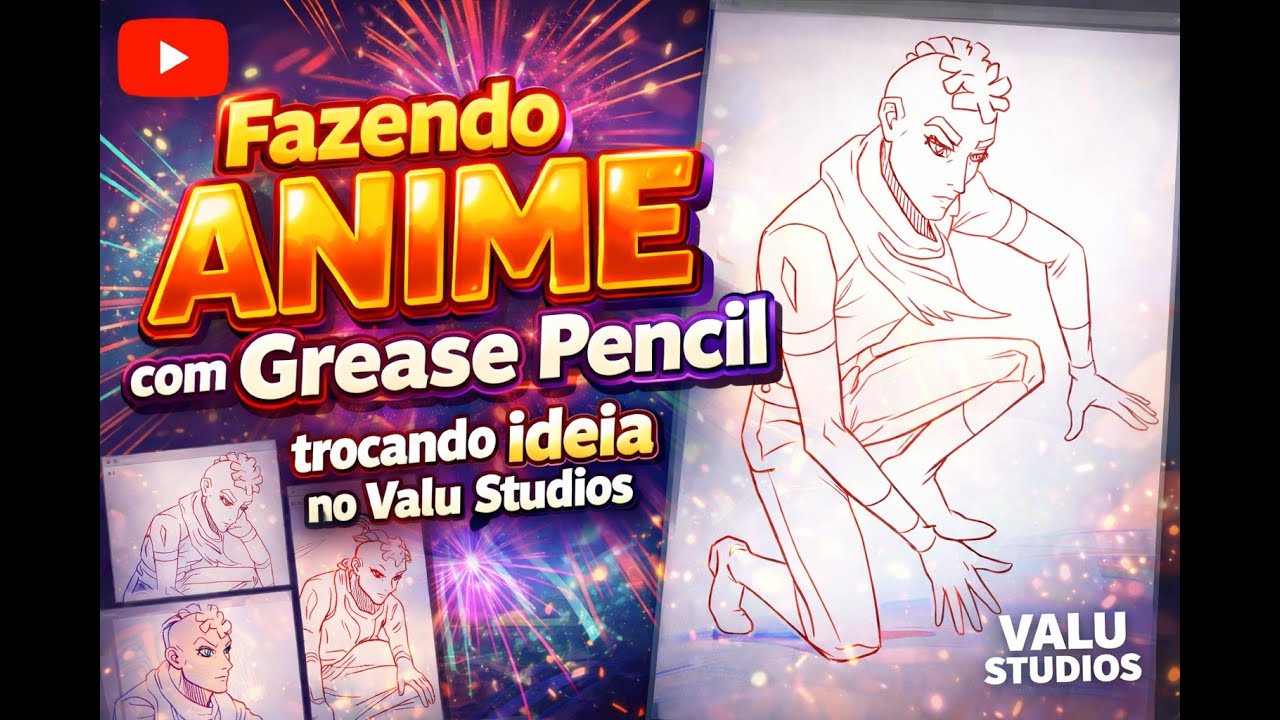 ANIMANDO 2D | GREASE PENCIL :  Trocando ideia com os inscritos | PROJETOS ?