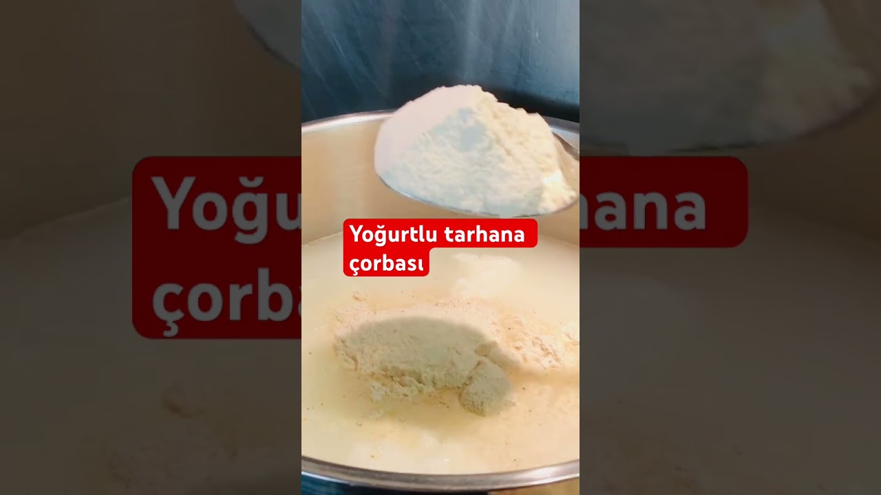 YOĞURTLU TARHANA ÇORBASI #pratiktarifler #yemektarifleri YOĞURTLU TARHANA ÇORBASI #pratiktarifler #yemektarifleri