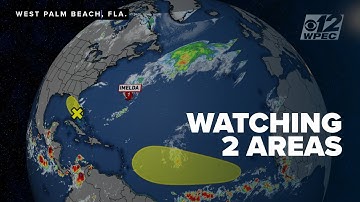 Watching 2 areas in Atlantic for tropical development