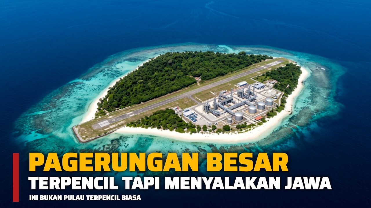 Terisolasi di Tengah Laut Lepas Tapi Menerangi Pulau Jawa: Pulau Pagerungan Besar!