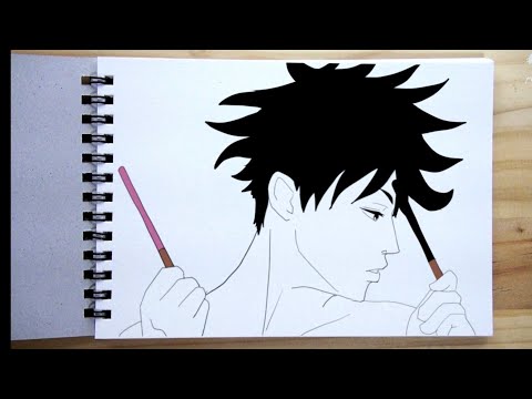 『呪術廻戦』ちょっとセクシーなポッキーCM♡手描きアニメ