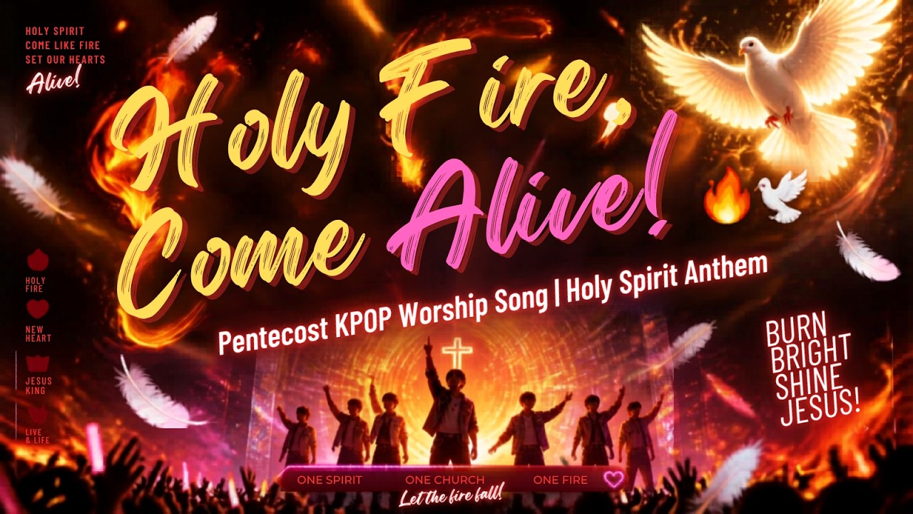 Holy Fire, Come Alive! 🔥🕊️ | Pentecost KPOP Worship Song | Holy Spirit ...