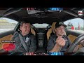 Santino Ferrucci takes Will Buxton around Iowa Speedway before the Synk 275 powered by Sukup