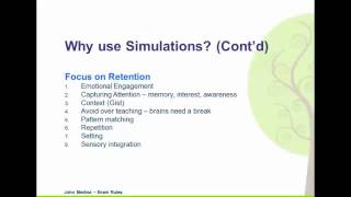 Creating the Illusion of Complexity - Simplifying Simulation Development - Webinar 12/17/2012