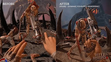 Hellsweeper VR: PSVR2 Dynamic Foveated Rendering Update is LIVE!
