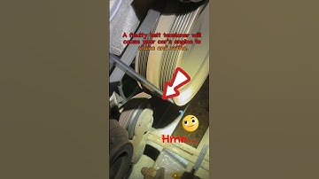 Een verkeerde riemspanning zorgt ervoor dat uw motor gaat trillen en rammelen! #korte broek #tips...