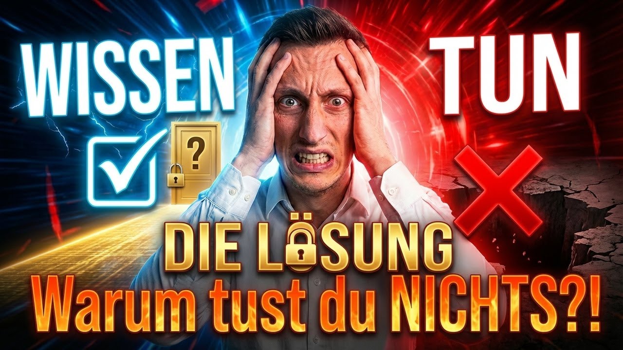 Warum du weißt, was zu tun ist und es trotzdem nicht machst – Video ansehen
