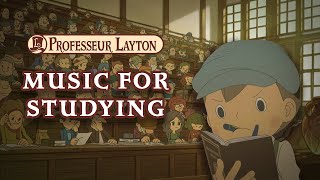 Professor Layton study music | Sleep, Relax, Focus | 2h of HQ original soundtrack