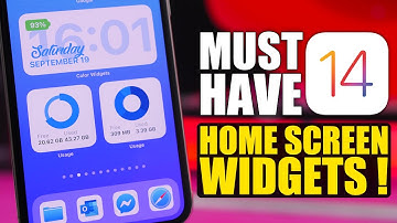 10 Must Have - iOS 14 Home Screen WIDGETS !