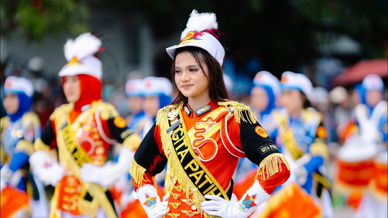 MARCHING BAND GITA WIYATA CERDAS SMA NEGERI 2 BAUBAU FULL DRONE 