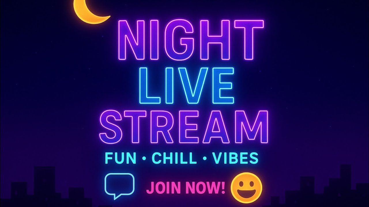 Siddharth-vlogger is live!🌙 Night Vibes Live 🌟 | #NightLive #LiveChat #NightVibes #FunStream