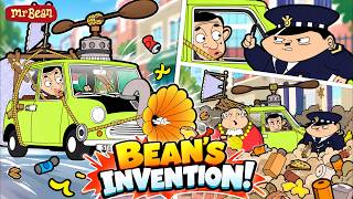 mr bean builds crazy cleaning machine mr bean adventures