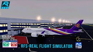 RFS - Real Flight Simulator- Bangkok to Munich ||Full Flight||Airbus A350||Thai ||FullHD||RealRoute