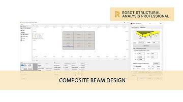 Autodesk Robot Structural Analysis : Composite Beam Design