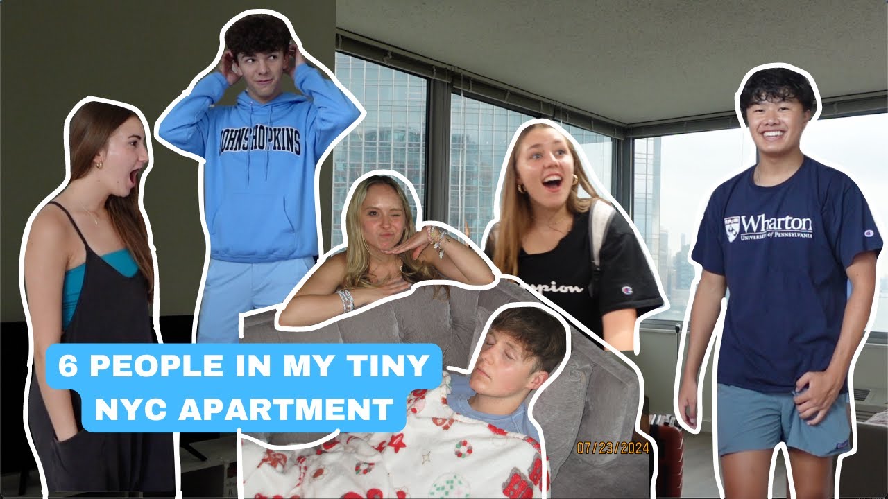 I LET MY FRIENDS STAY IN MY NEW YORK CITY APARTMENT... BAD IDEA - YouTube