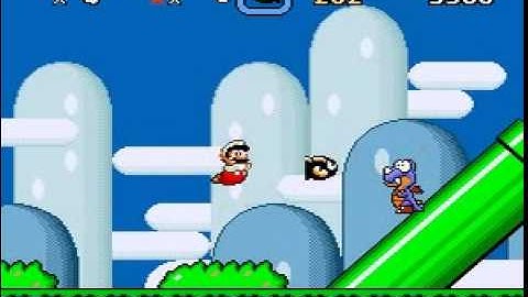 SMW Custom Power-Up: Bullet Mario
