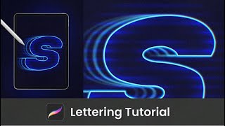 Sonic the Hedgehog Movie Neon Effect in Procreate screenshot 2