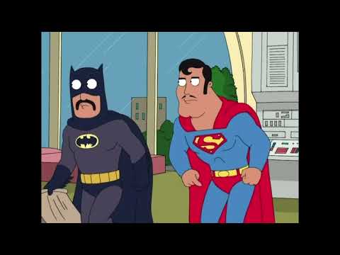 Super heroes in Family Guy