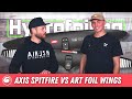 Axis spitfire vs art  the foil wing comparison youll want to see