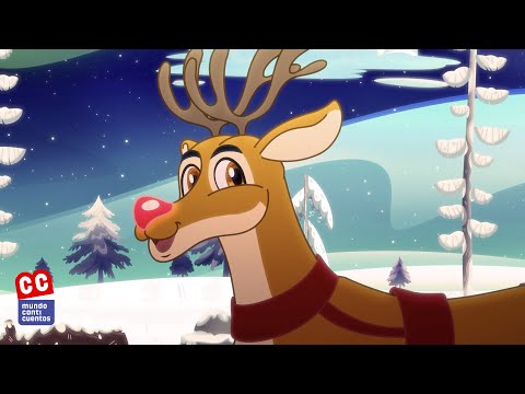 Rudolph The Red Nosed Reindeer, Villancico Clásico Animado - Mundo Canticuentos hqdefault