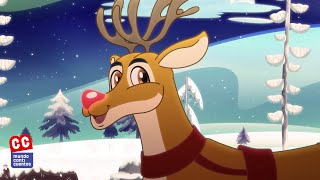 Rudolph The Red Nosed Reindeer, Villancico Clásico Animado - Mundo Canticuentos