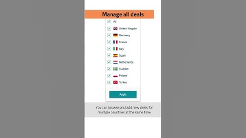 New feature! Manage deals across your Amazon stores!