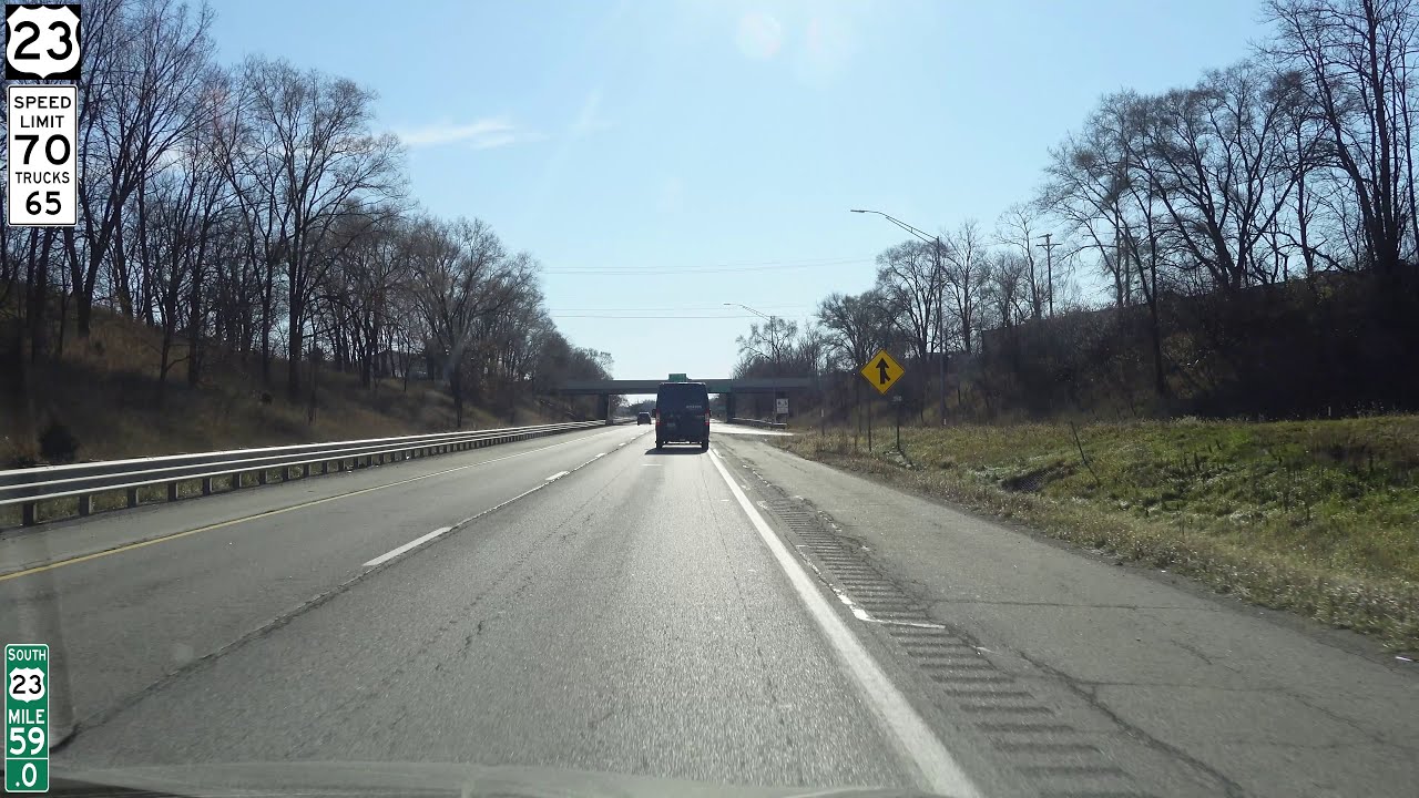 Novi, Michigan - I-96 WB to Brighton [HighwayStar1982 Remake]