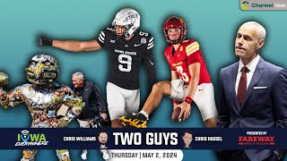 Two Guys: Iowa State's new uniforms, Swarm frustration, NCAA Tournament expansion (May 2, 2024)