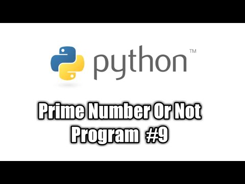 Prime Number or Not Program