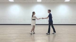Four Count Swing - Waist Slide to R-in-R