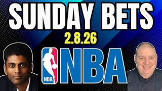 Sunday NBA Picks - 2/8/26 l Craig Trapp & Indian Cowboys NBA Picks & Predictions