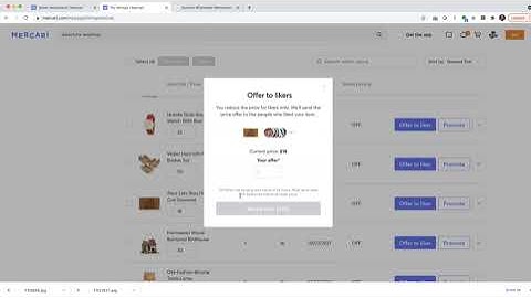 Mercari Store MBV Promo