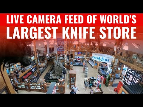 Live Video Feed at World's Largest Knife Show Place | Smoky Mountain Knife Works 07/16//2024