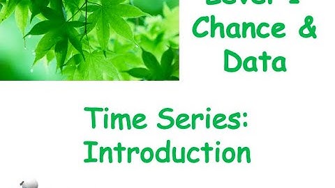 Time Series Intro