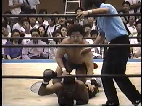 Mr. Gannosuke vs. Leon Spinks (8/31/93)