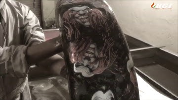 Hydrographics India water transfer printing machine steel tank