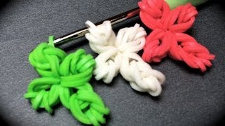 Mini Cross Rubber Band Charm Without the Rainbow Loom