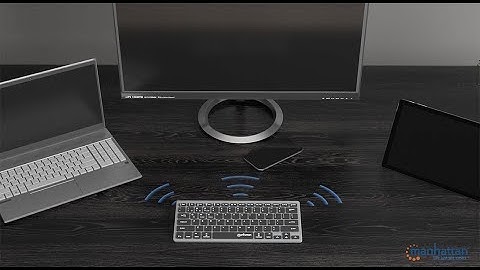 Ultra Slim Dual-Mode Wireless Keyboard