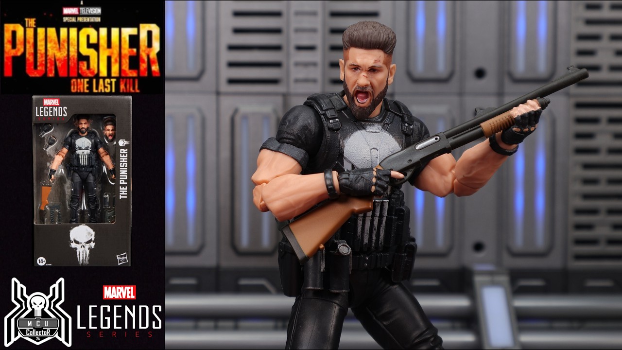 Marvel Legends The PUNISHER One Last Kill Spider-Man Brand New Day