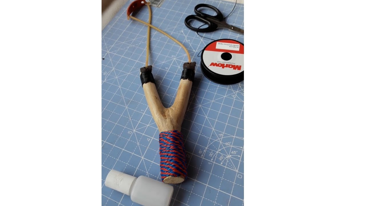 whipping and attaching slingshot tabs YouTube