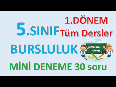 5 .SINIF BURSLULUK