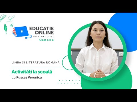 Video: Cum Se Scrie Un Program Educațional La școală