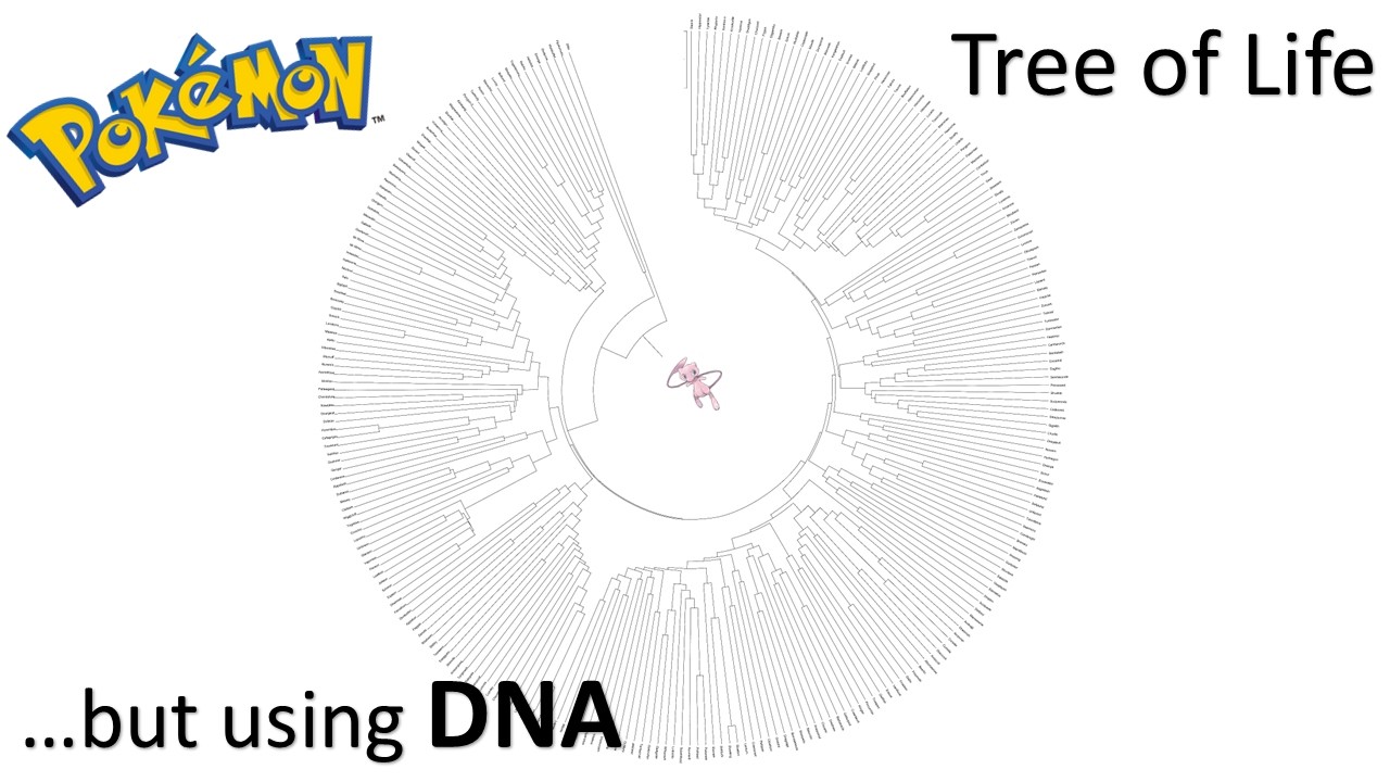 I Spent 5+ Years Building a DNA-based Pokémon Evolutionary Tree of Life ...