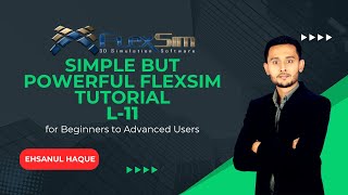 Simulating Product-Based Storage and Handling in FlexSim 5 || FlexSim Tutorial || 2025 || Lecture 11
