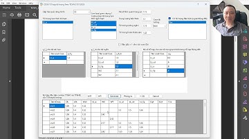 CDSEcombo2737 tự động tổ hợp tải trọng trong ETABS, SAP2000 theo TCVN 2737:2023