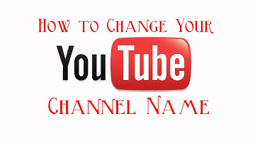 How to change your youtube channel name - JUNE 2014