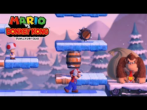 マリオvs.ドンキーコング】part12 - W6ツルツルマウンテン（5
