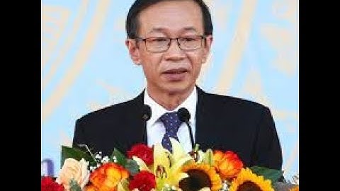 Bài phát biểu của thầy Nguyễn Văn Minh - Hiệu trưởng Đại học Sư phạm Hà Nội về cách làm người